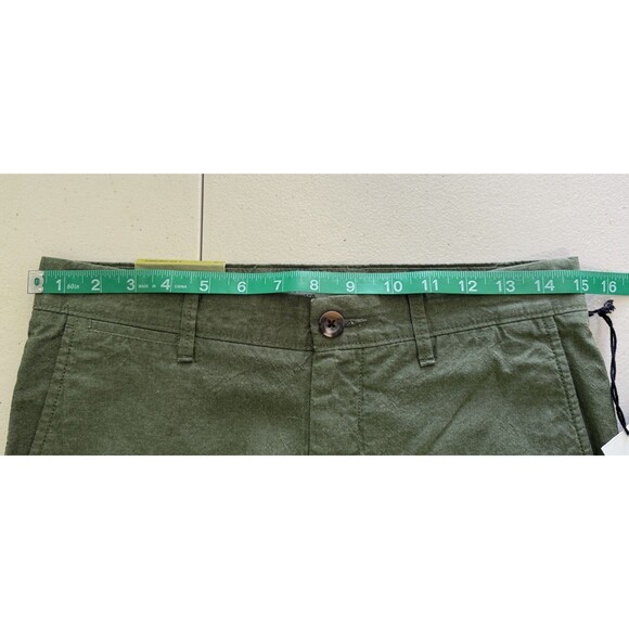 Goodfellow & Co Flat Front Linden Green Shorts 9" Inseam Men’s Size 28 NWT - Picture 6 of 7
